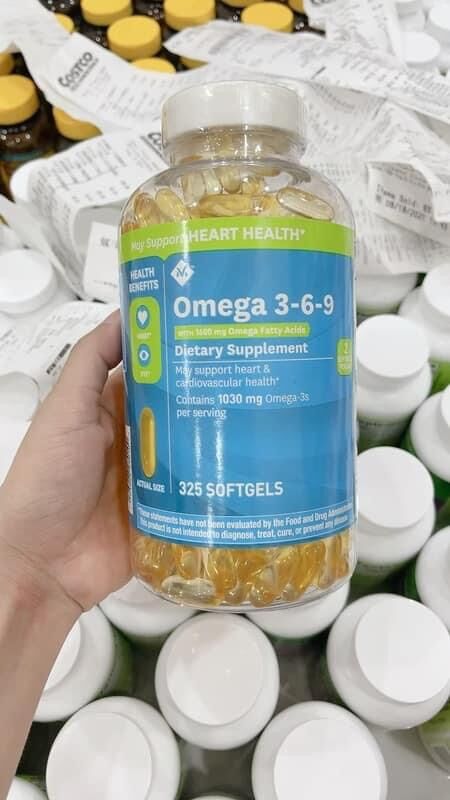 Omega 3-6-9 c của mỹ 325v
