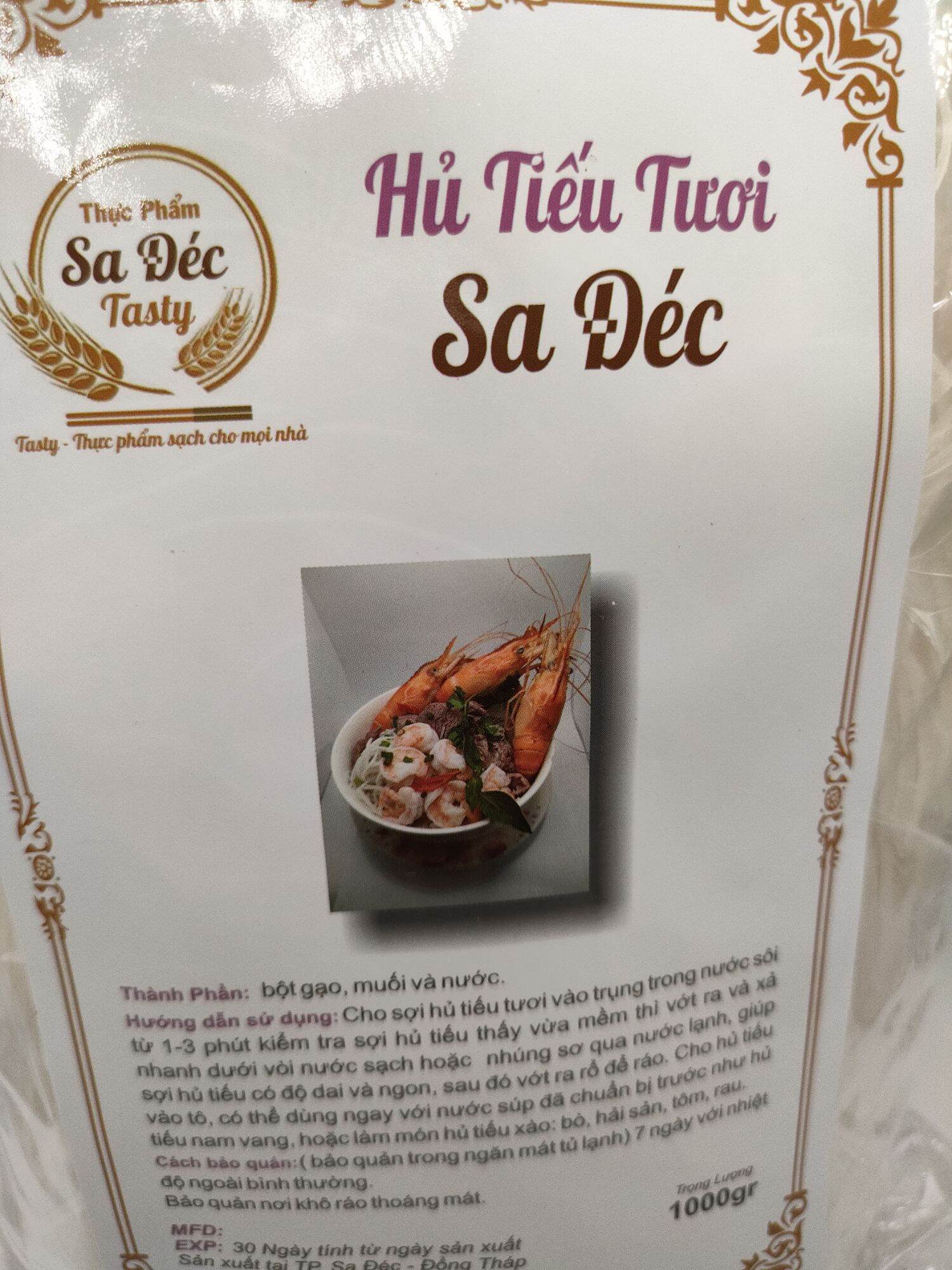 Hủ tiếu tươi sa đéc 1kg