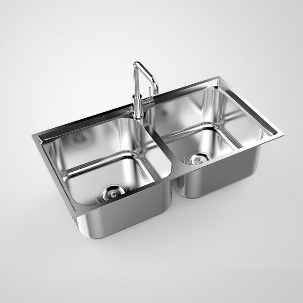 Chậu inox cao cấp 78x43x18 2 hố cân. Đã bao gồm phụ kiện thoát chưa bao gồm vòi chậu