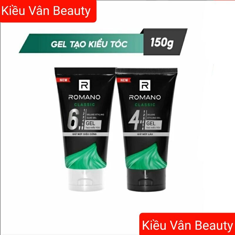 Gel vuốt tóc romano 150g