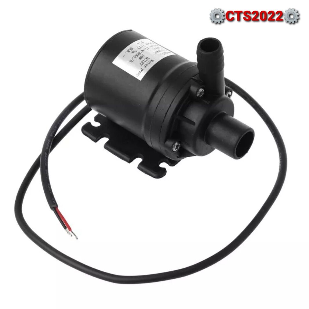 Bơm nước 12V-19W lưu lượng 800l/h ( cổ tròn)