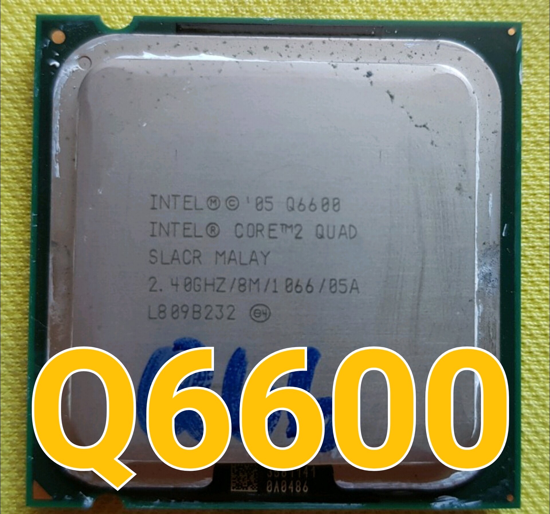 Chip cpu sk775 core 2 quad q6600 2.4ghz/8m/1066 4 nhân 4 luồng ...