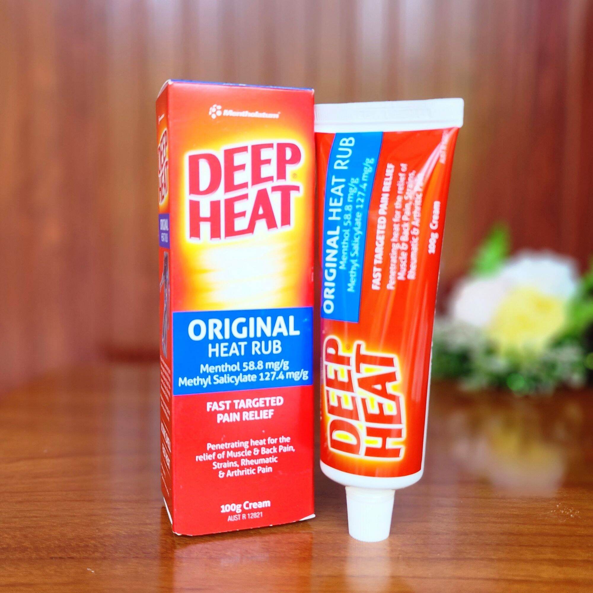Gel xoa bóp - Deep Heat Original Heat Rub.