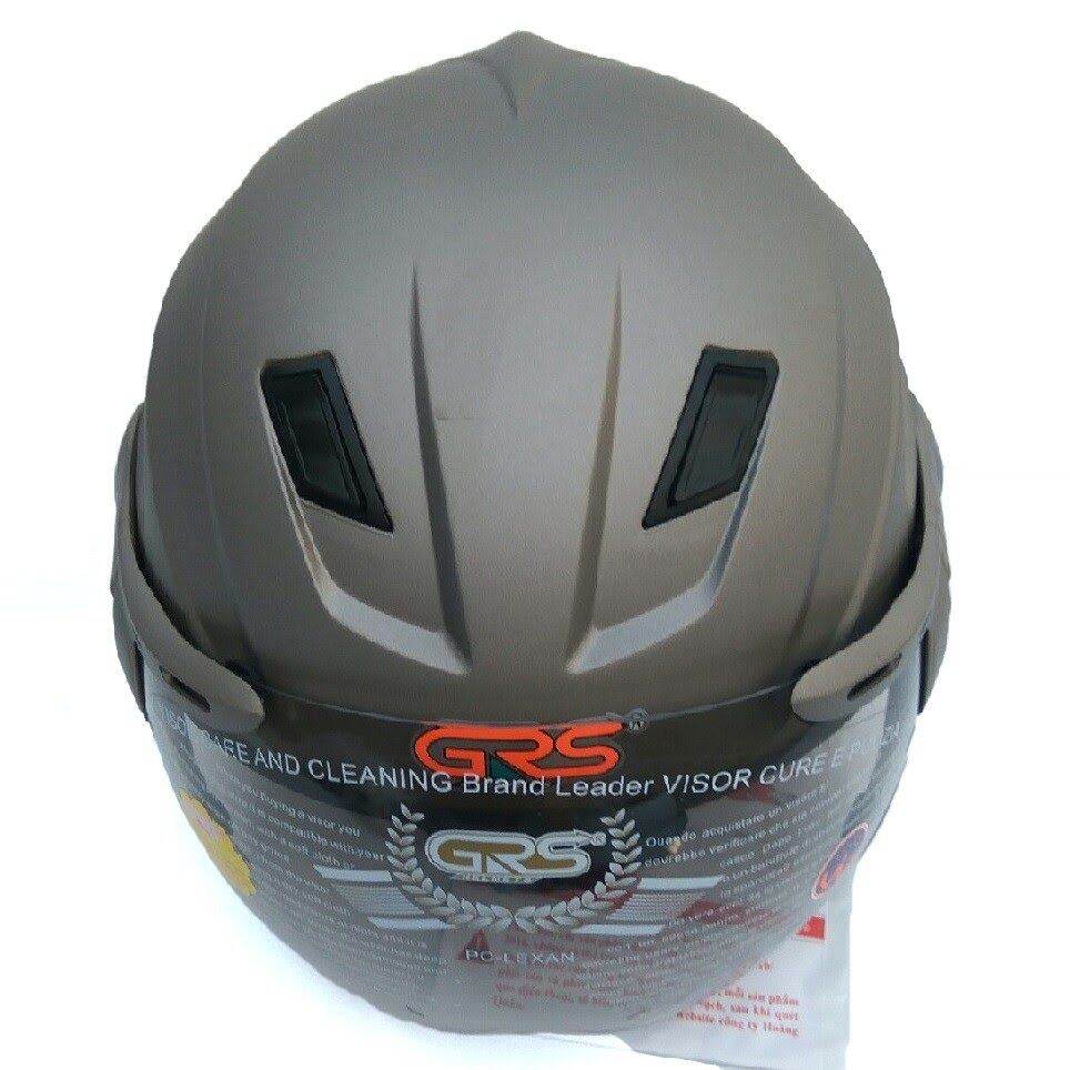 nón bảo hiểm grs 737 kính