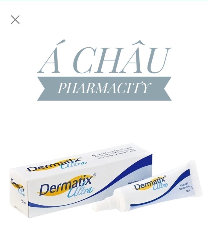 Kem bôi dạng gel Dermatix Ultra 7G làm mờ sẹo hiệu quả