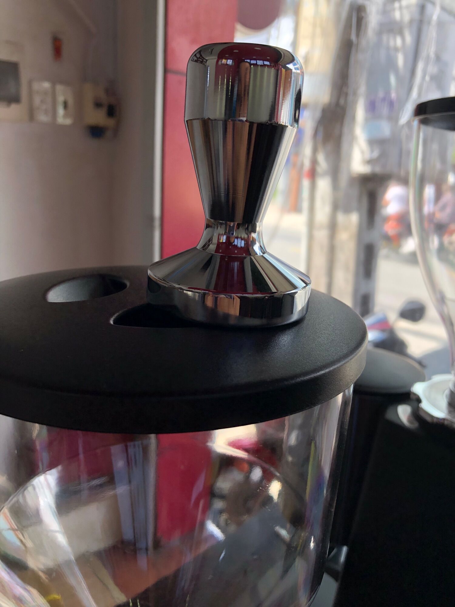 Tay nén cà phê FULL INOX chuẩn 58mm