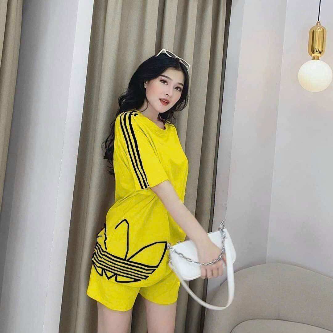 SÉT BỘ SHORT COTTON IN ADD CAO CẤP ( PHỐI 2,3 SỌC NGẪU NHIÊN)
