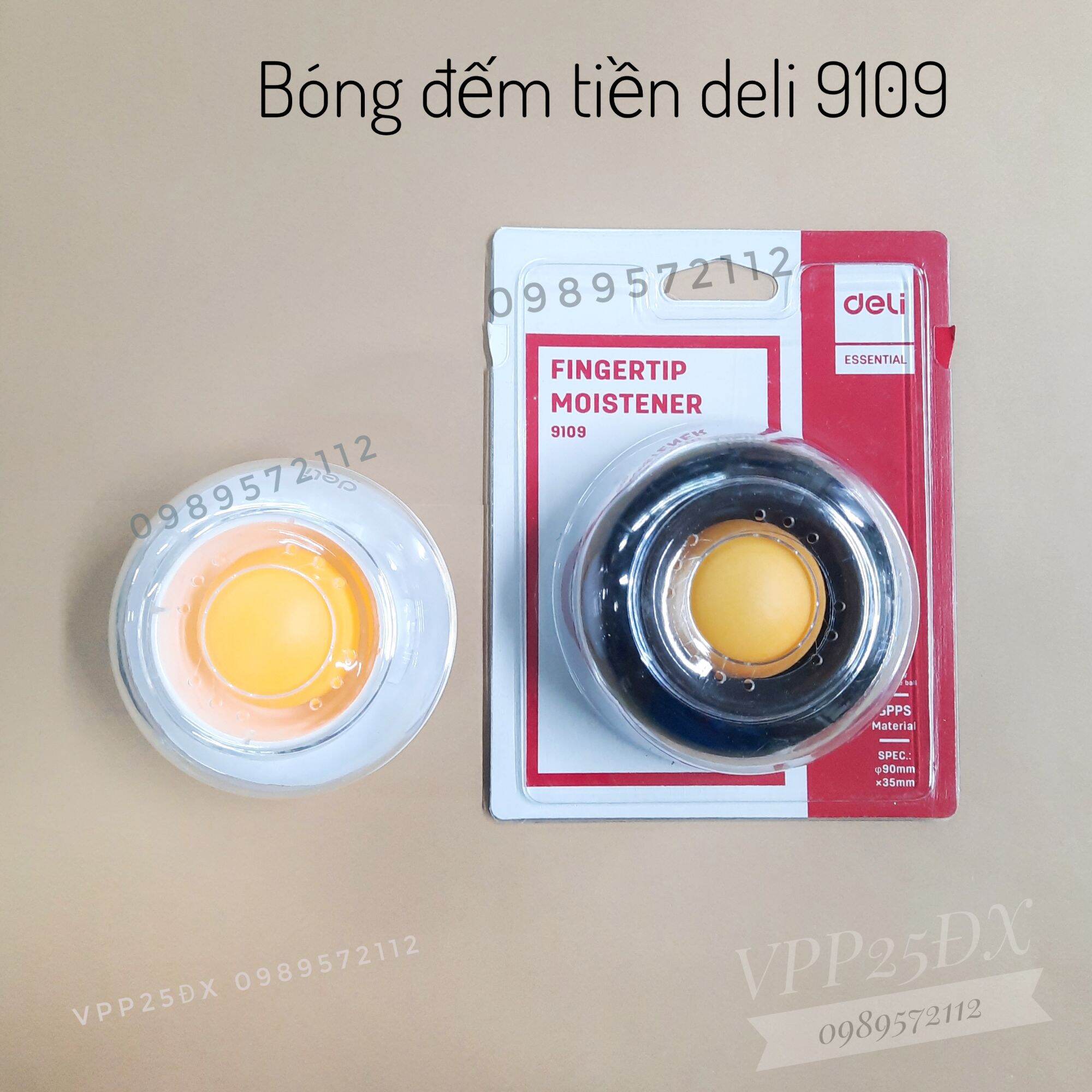 Bóng đếm tiền deli 9109. (1 cái)
