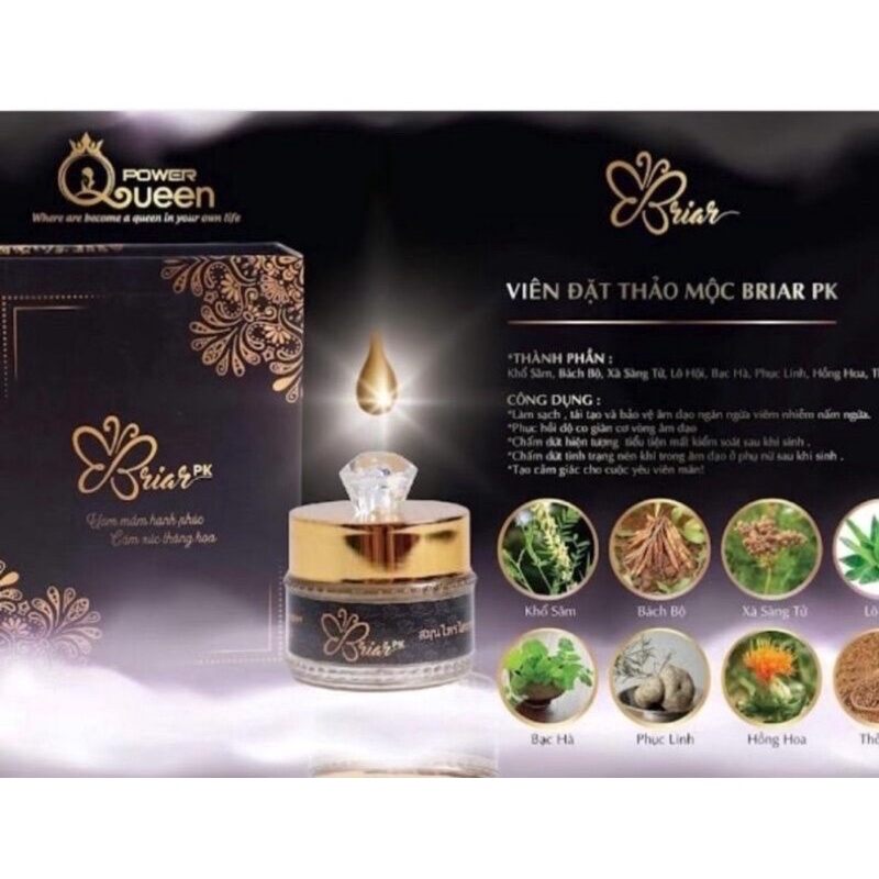 Viên đặt se khít vùng khín briar chính hãng