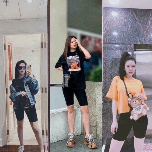 Quần Legging lửng thái co giãn 4 chiều