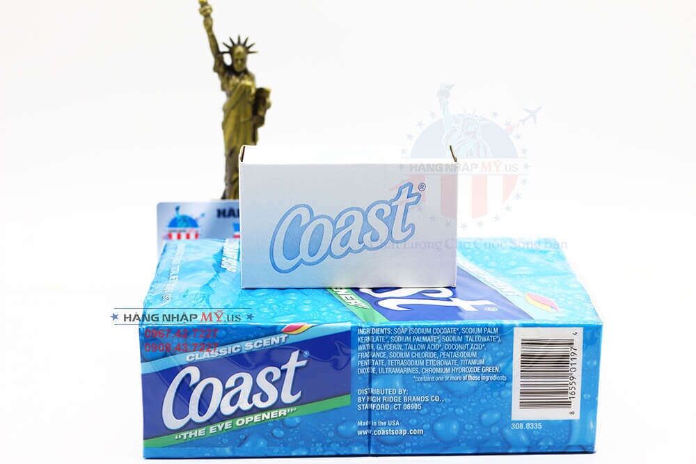 [Hcm]Lốc 8 Cục Xà Bông Coast Loại 113G (Hàng Mỹ)