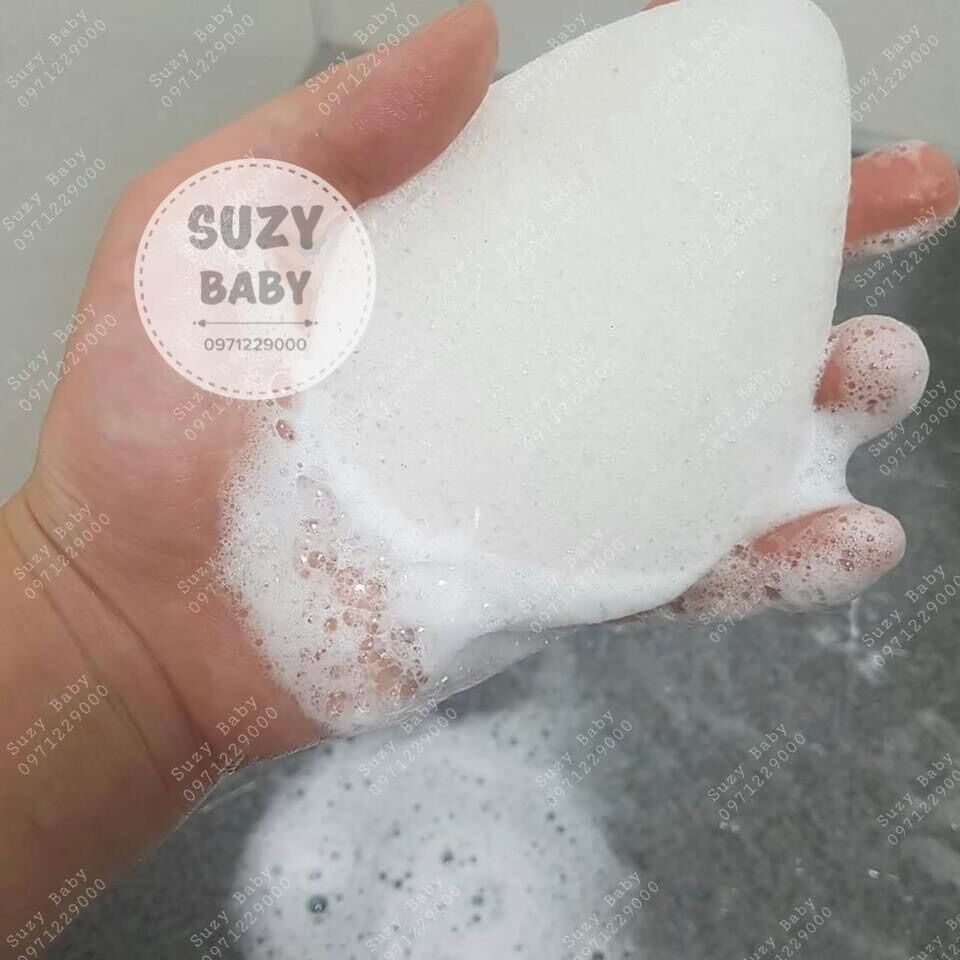 BÔNG TẮM HỮU CƠ MEEBEE MỀM MẠI CHO BÉ