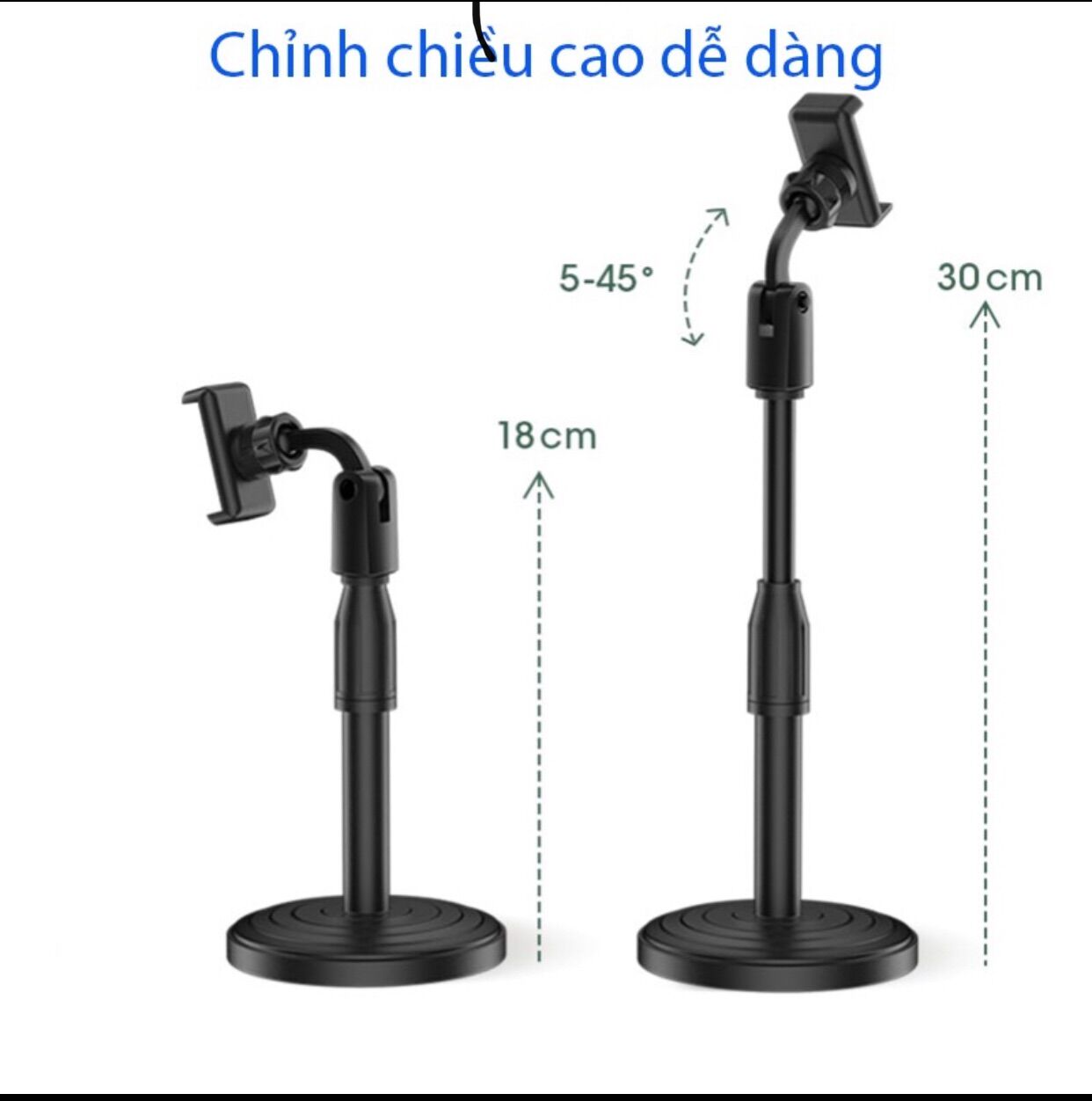 Giá đỡ điện thoại ,live ,xem phim.