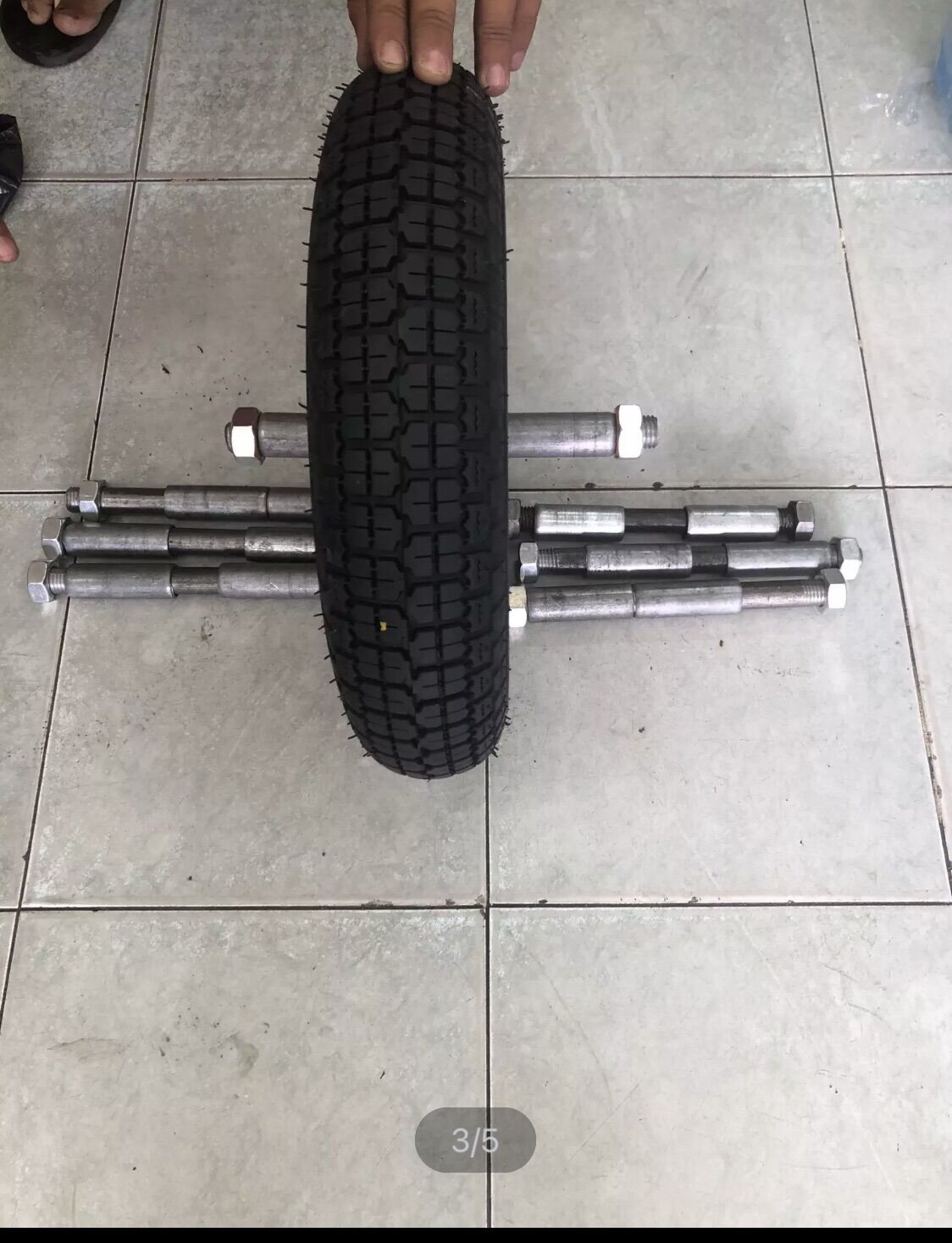 Trục xe rùa