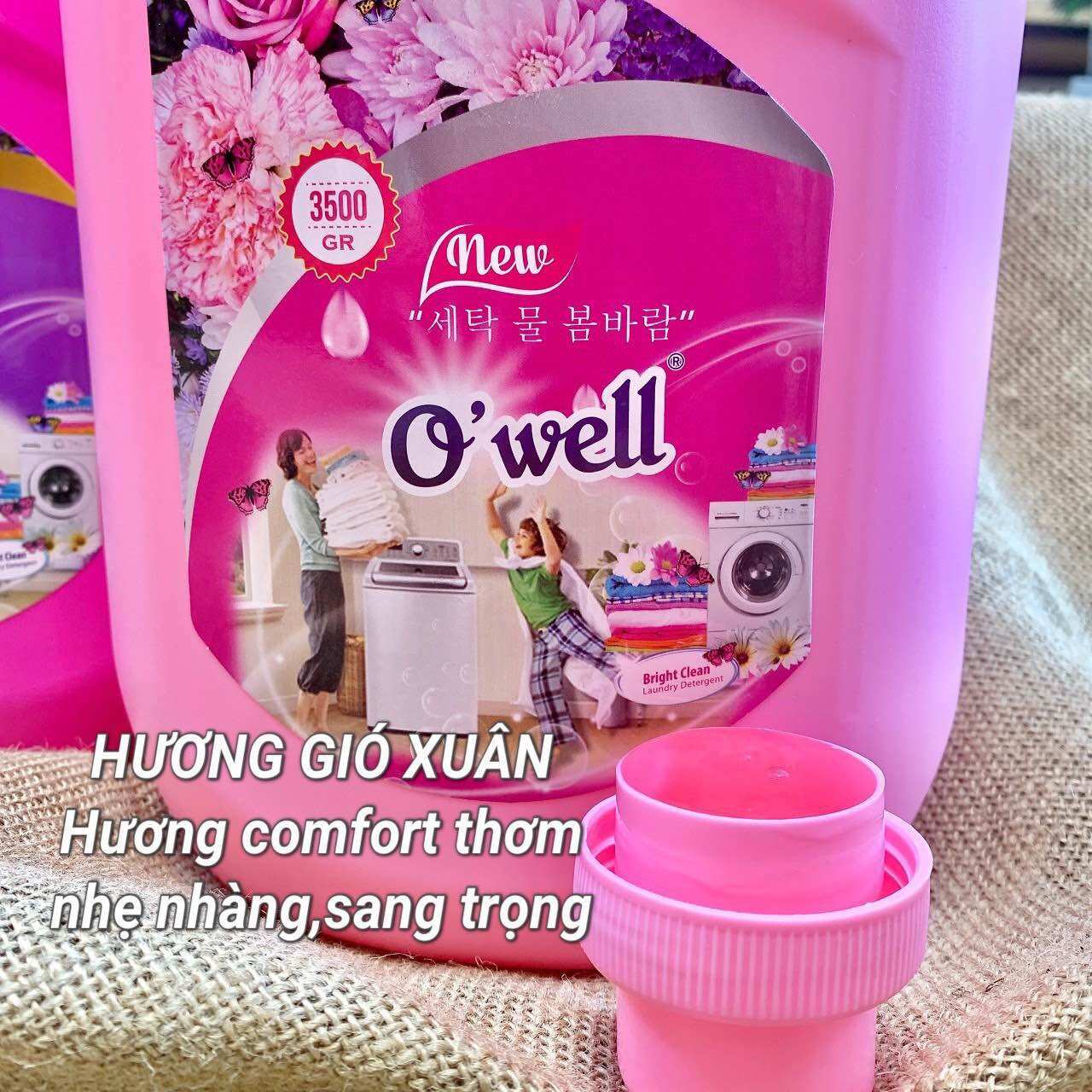 Nước giặt owell 3.5l