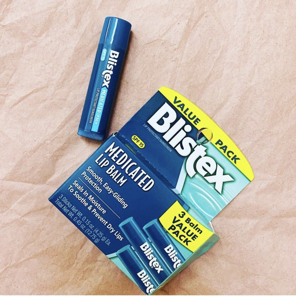 [ tách lẻ ] Son dưỡng Blistex Medicated Lip Balm SPF15