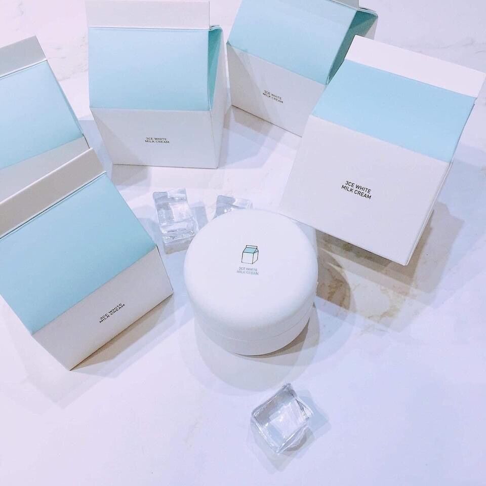 Kem 3ce dưỡng trắng da 3ce white milk cream 50ml