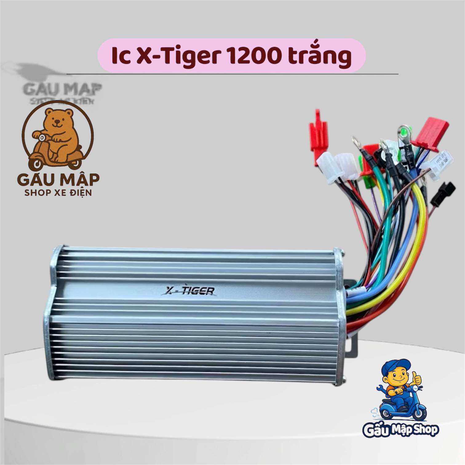 Ic Điều Tốc Xe Điện, Ic đa năng 1200w 48/60v 15 sò khoẻ có số lùi