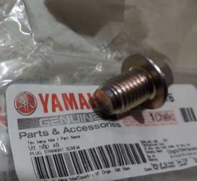 Ốc xả nhớt jupiter sirius yamaha chính hãng