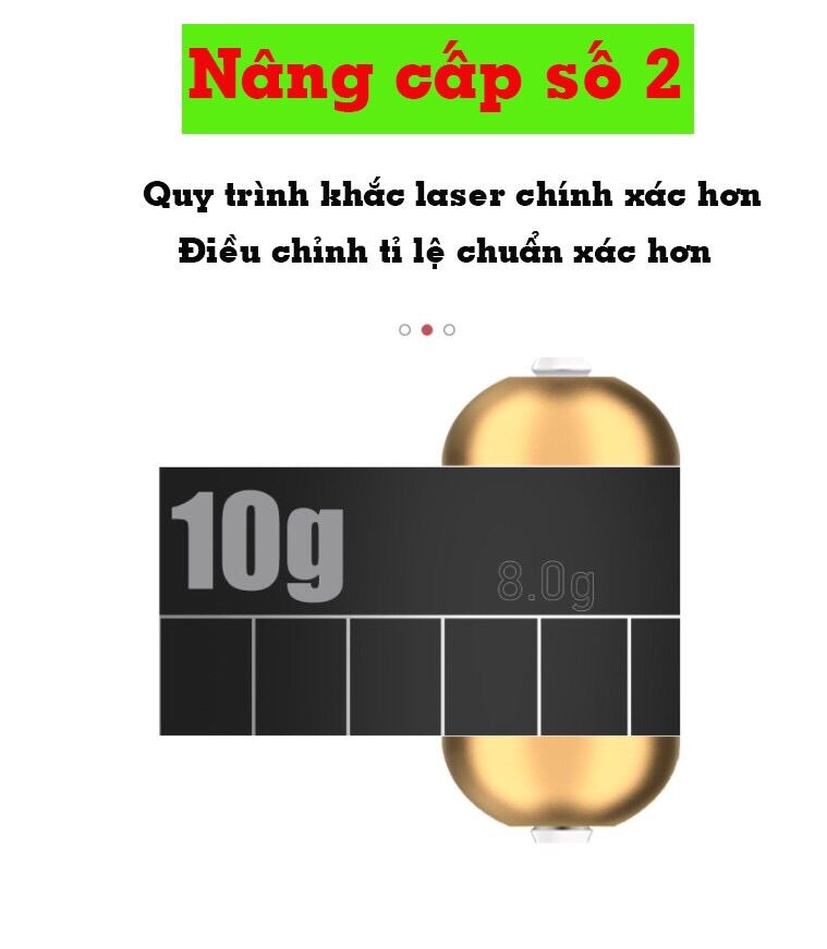 Chì lá câu cá chuyên săn hàng đủ size(combo 3v)