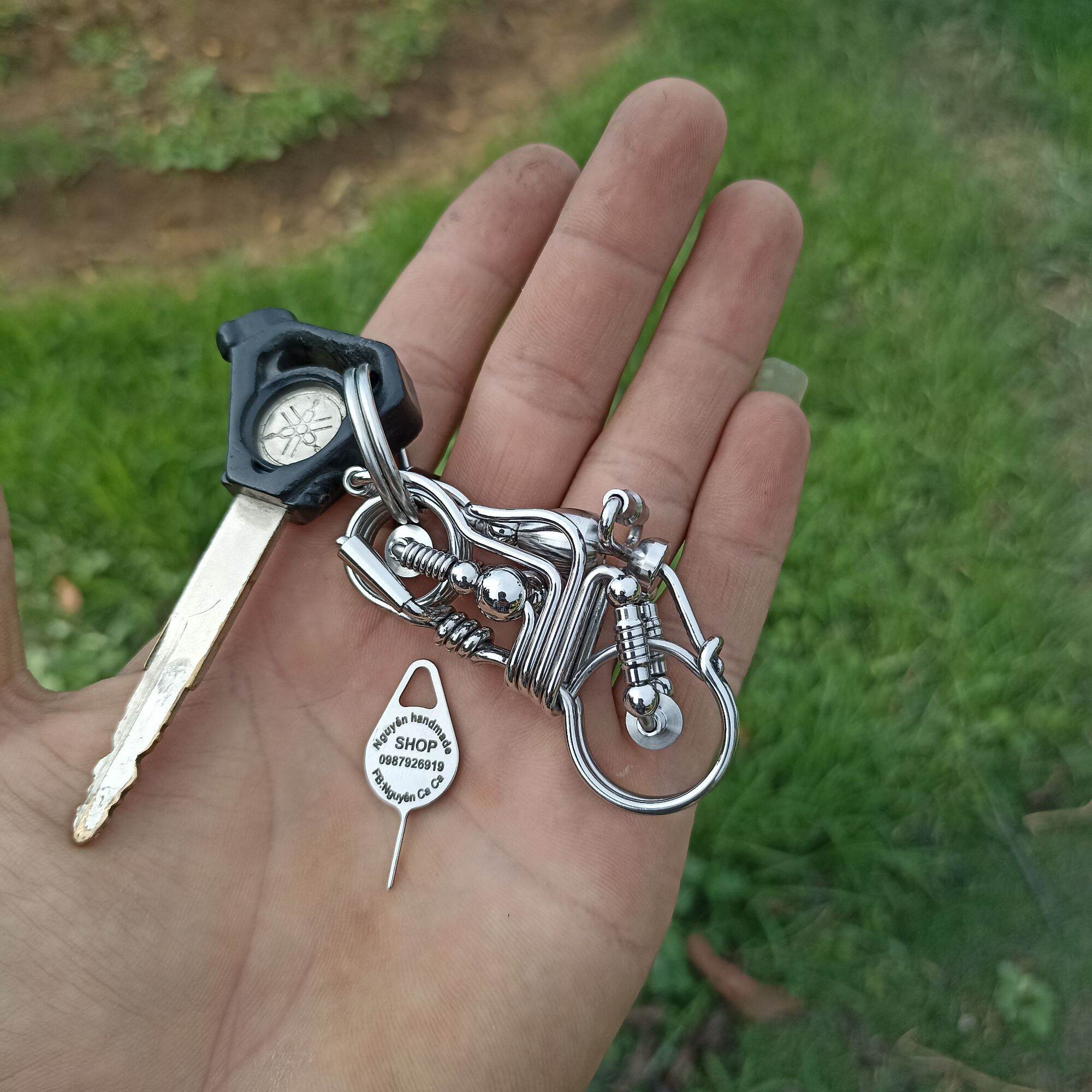 móc khoá xe moto harley