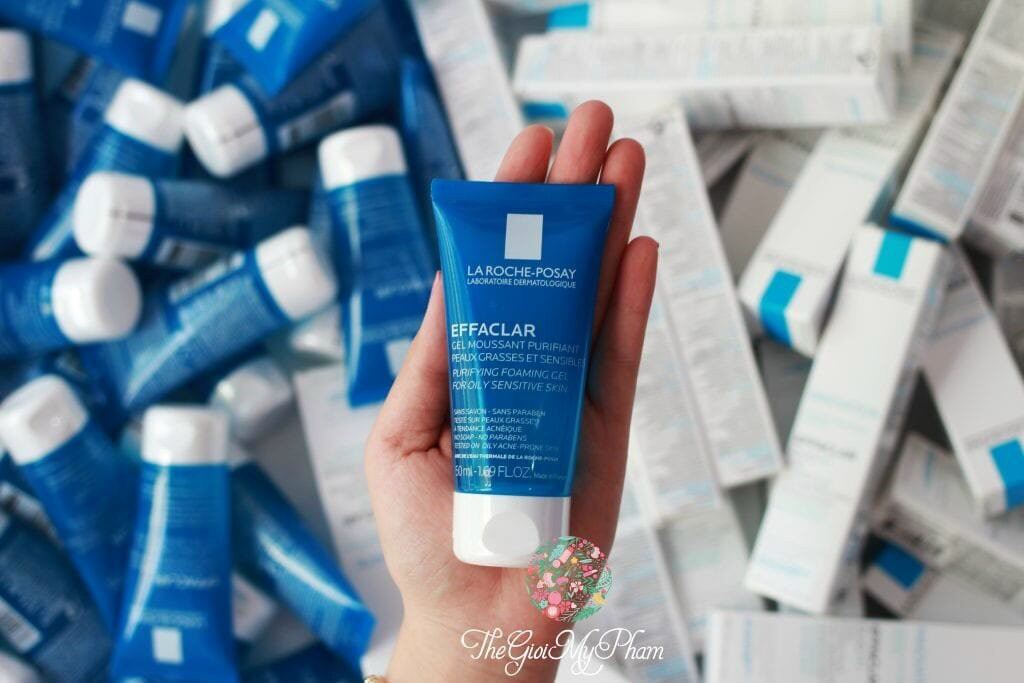 Sữa rửa mặt làm sạch cho da dầu nhạy cảm La Roche Posay Effaclar Gel 50ml