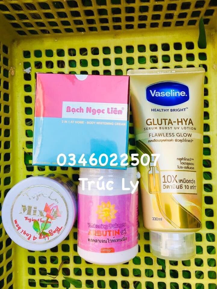 Combo Kem Bạch Ngọc Liên siêu trắng