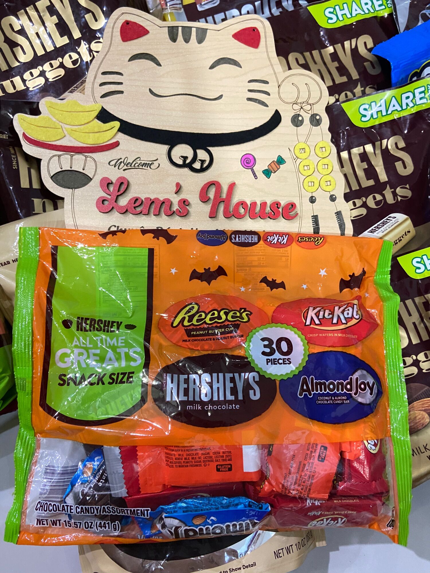 Kẹo hershey all time greats snack size 30 pieces