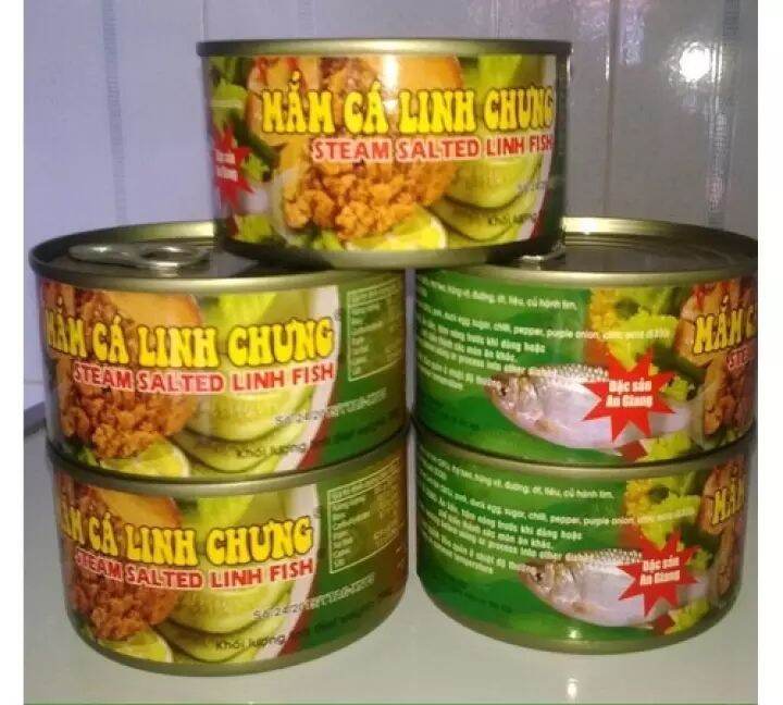 06 HỘP MẮM CÁ LINH CHƯNG - Đặc sản An Giang