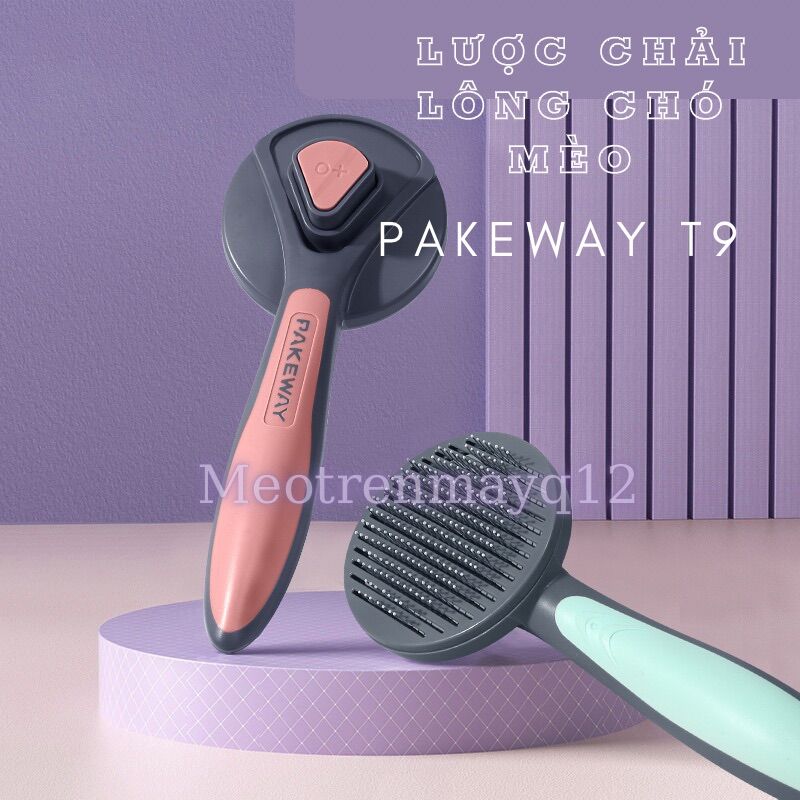 Lược chải lông chó mèo cao cấp pakeway t9