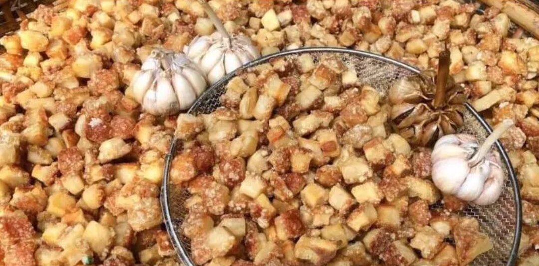 Tóp mỡ loại ngon rim tỏi ớt 150gram 🌶️🧄