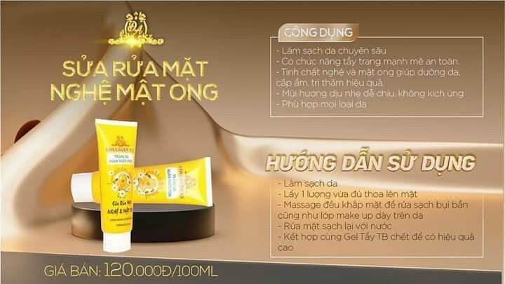 SỮA RỬA MẶT COLLAGEN X3