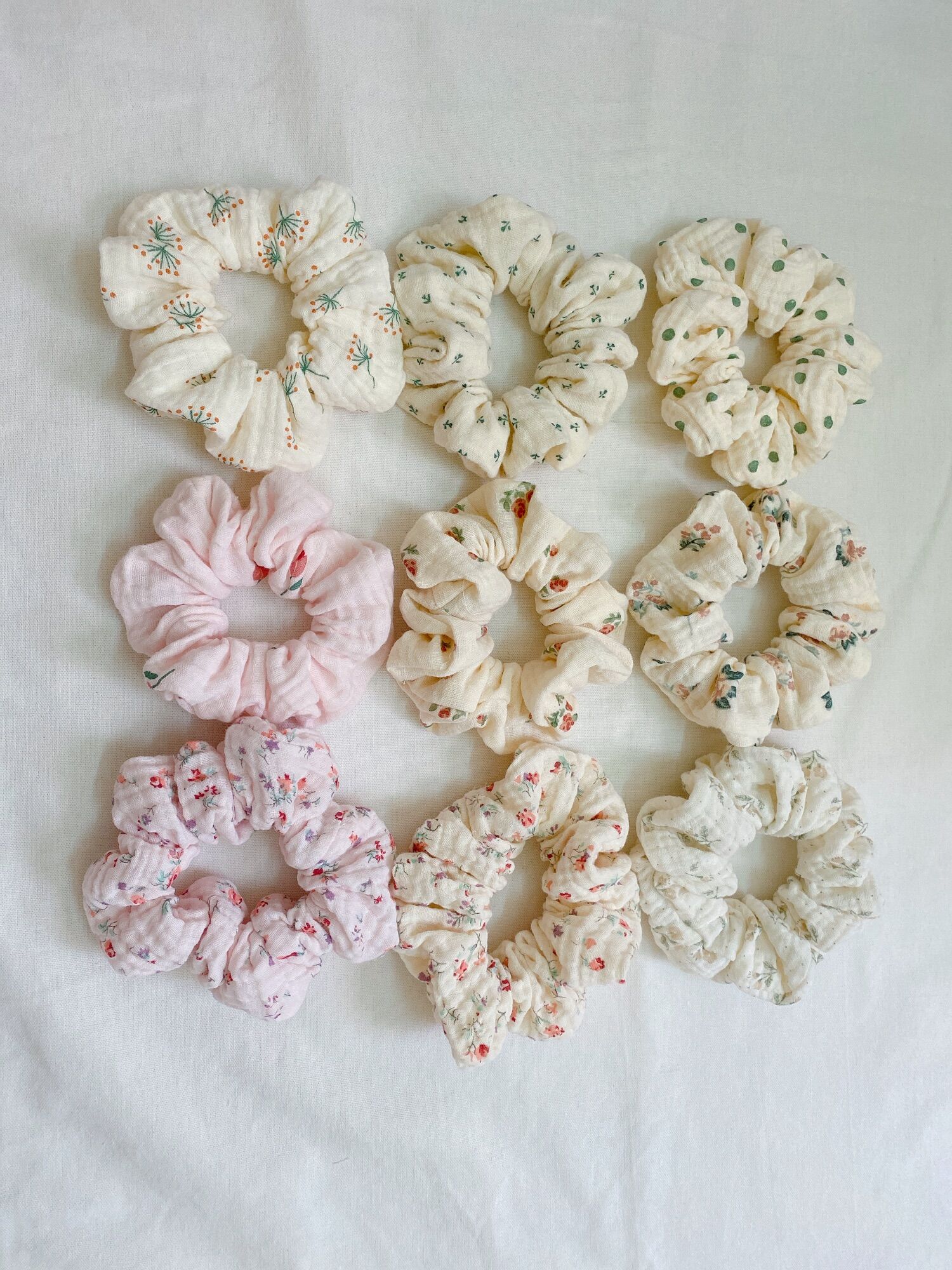 Dây cột tóc, buộc tóc Scrunchies
