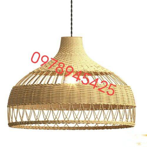 Đèn tre đèn mây tre lh0978945425/lồng đèn mây tre chân hoa