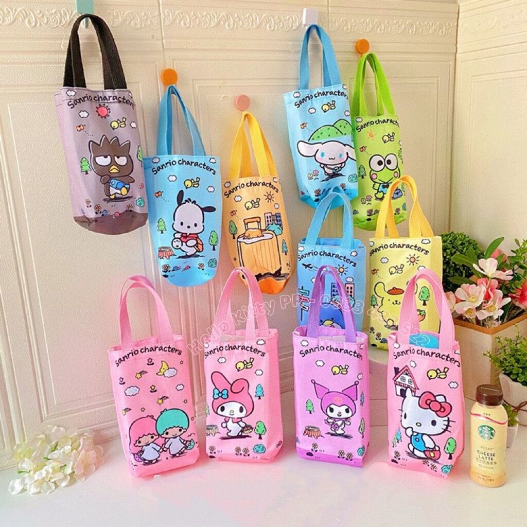 Túi đựng bình nước HELLO KITTY - DORAEMON
