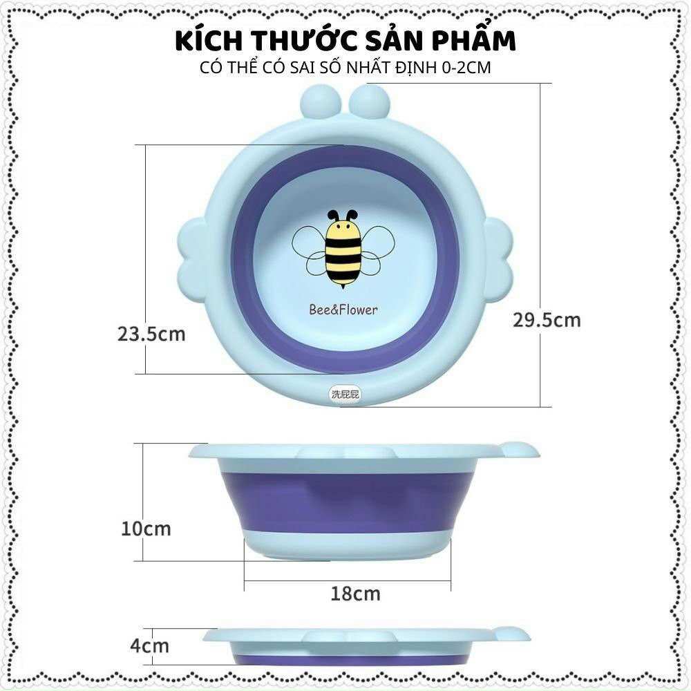 THAU RỬA MẶT GẤP GỌN
