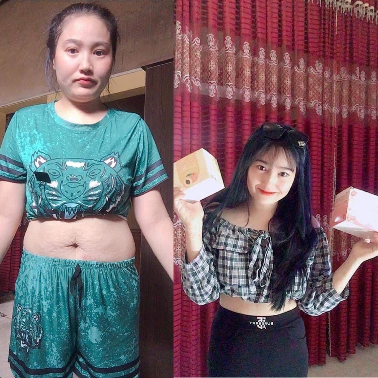 Combo 10 hộp trà đào detox plus