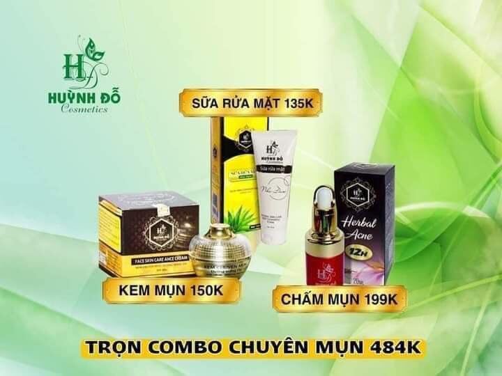 Chấm mụn 12h HUỲNH ĐỖ