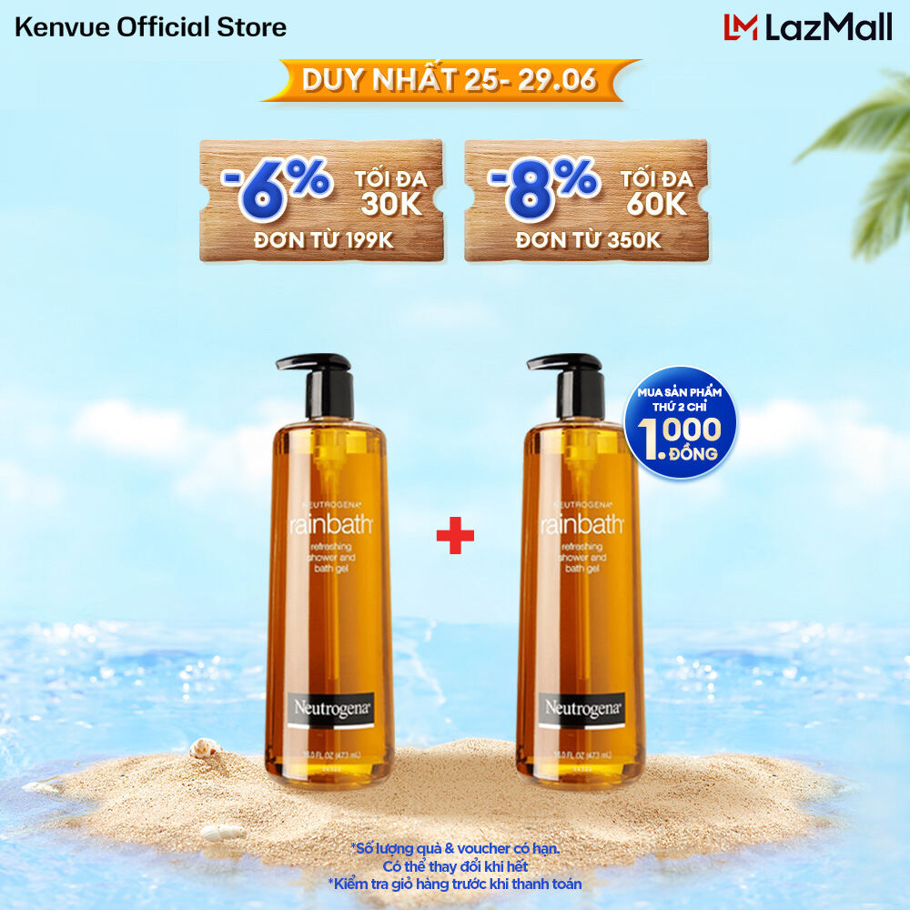 Sữa tắm dạng gel Neutrogena Rainbath Original refreshing shower and bath gel 473ml
