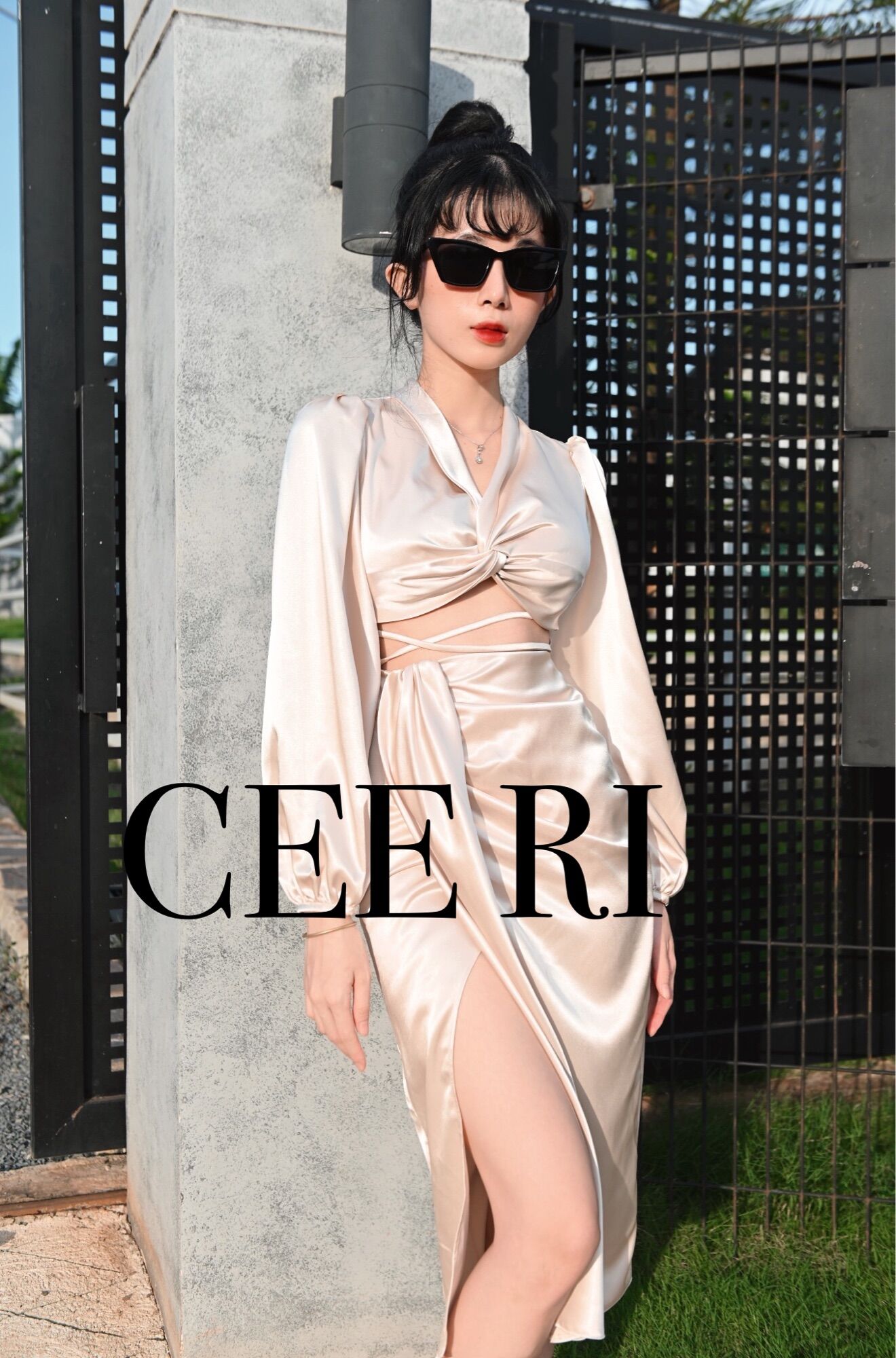 Ảnh Thật MẪU ĐỘC QUYỀN SHOP CEERI - vet lụa đen