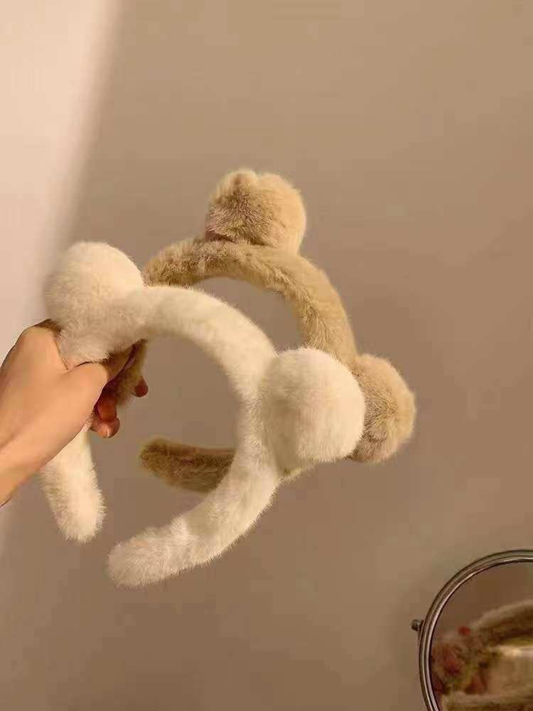 Cài tóc gấu bi mềm mại đáng yêu