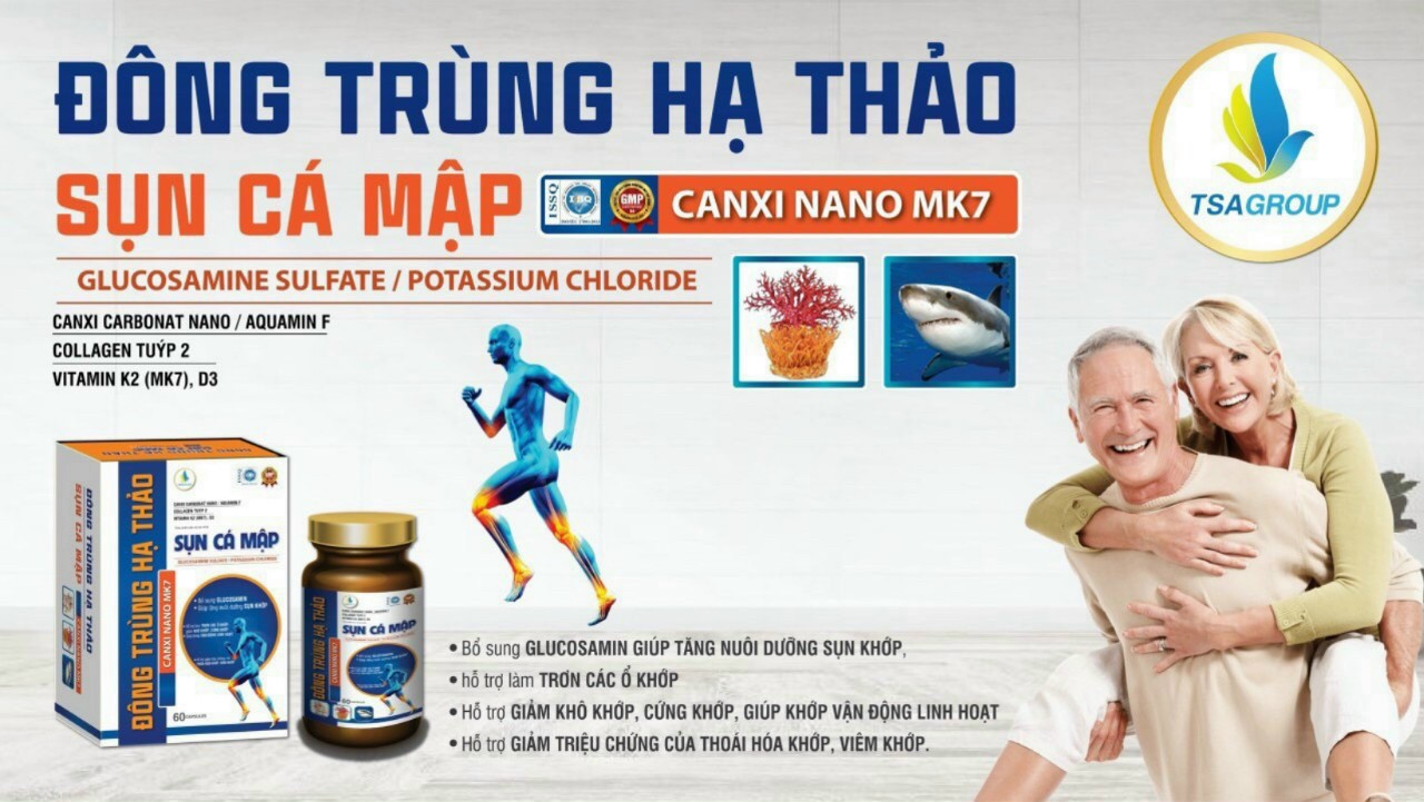 Viên xương khớp sụn cá mập  tân sơn anh