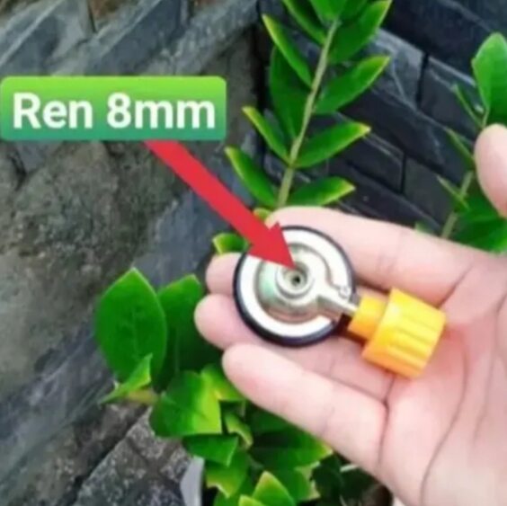 Van khóa bình gas mini ren trong 8mm - đầu nối bình gas mini với bếp gas mini cắm trại dã ngoại ngoài trời