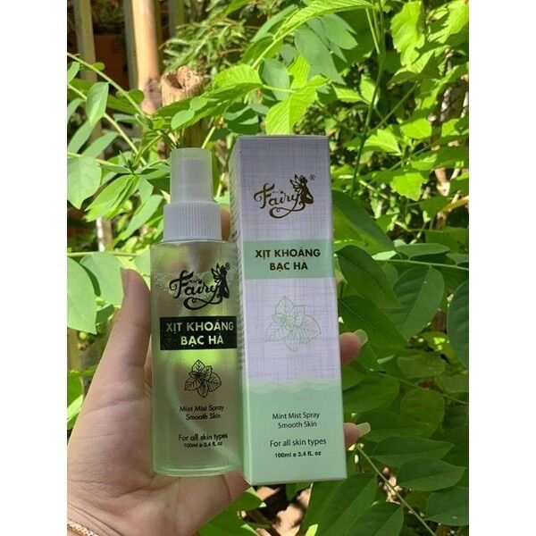 Tẩy Trang_Xịt Khoáng (2in1) Thơm Mát Lạnh