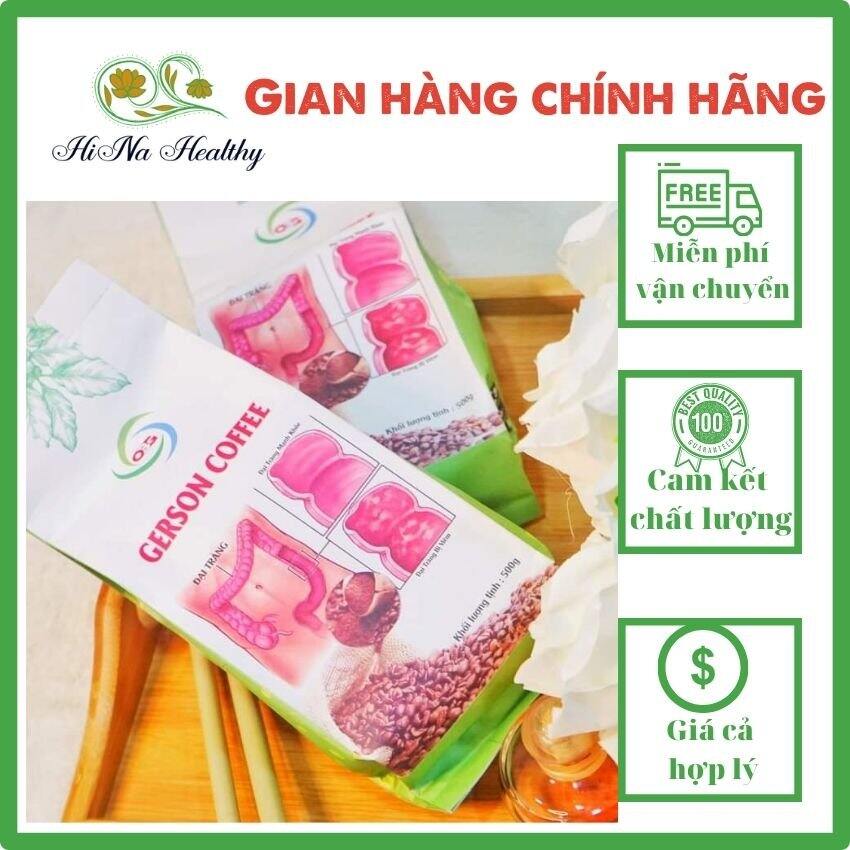 [FREESHIP]Cà Phê Hữu Cơ Thải Độc Gerson, thải độc đại tràng, thải độc Gan, giảm cân,eo thon dáng đẹp,1kg 2 gói 500g miễn phí ship