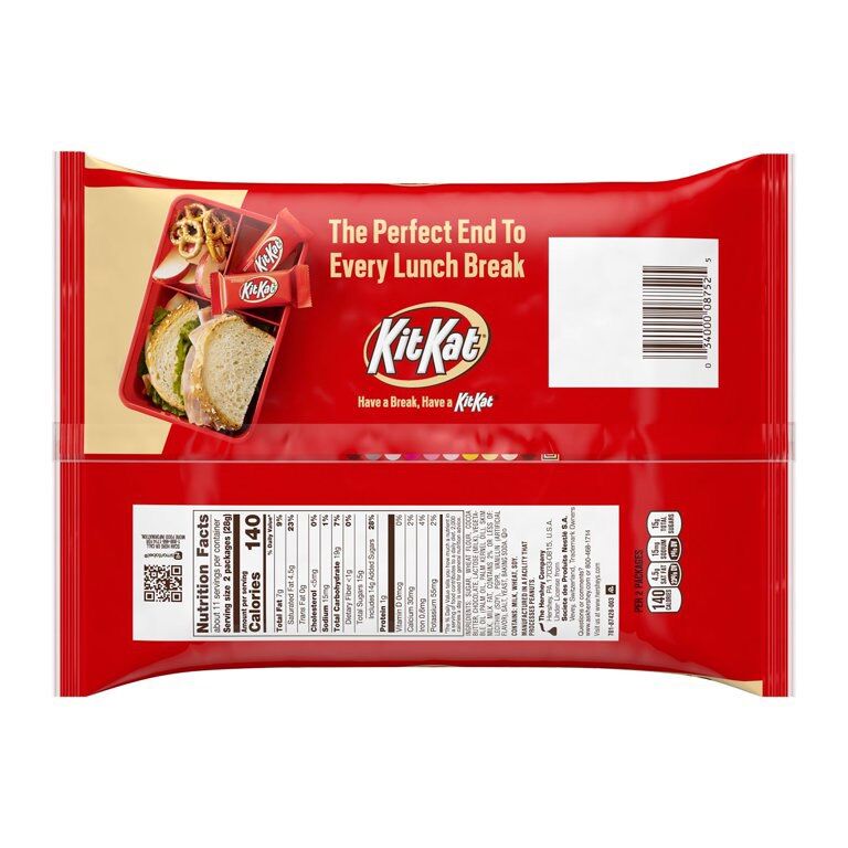 Chocolate Kitkat crisp Wafers snack size ,305g