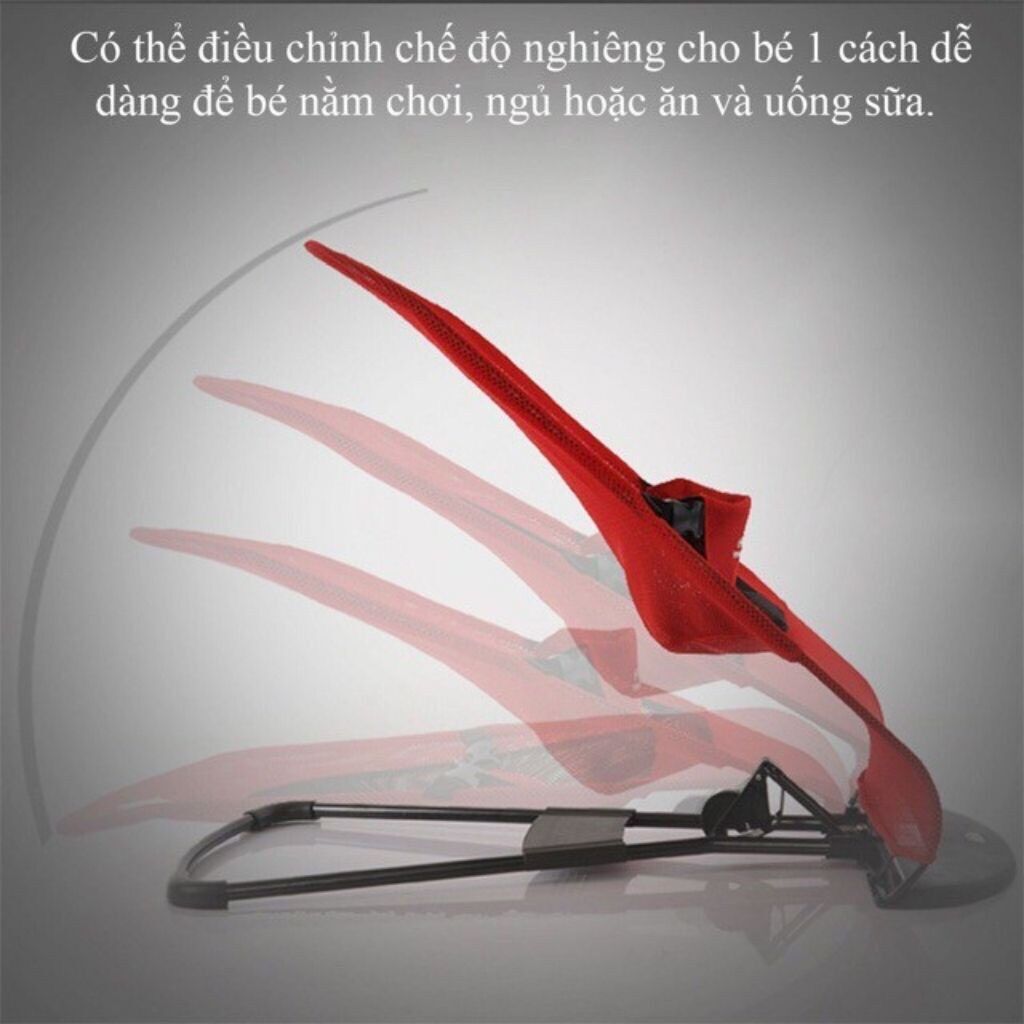 Ghế rung nhún kèm đồ chơi cho bé