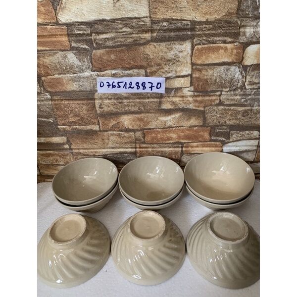 Set 2c chén đá ăn cơm