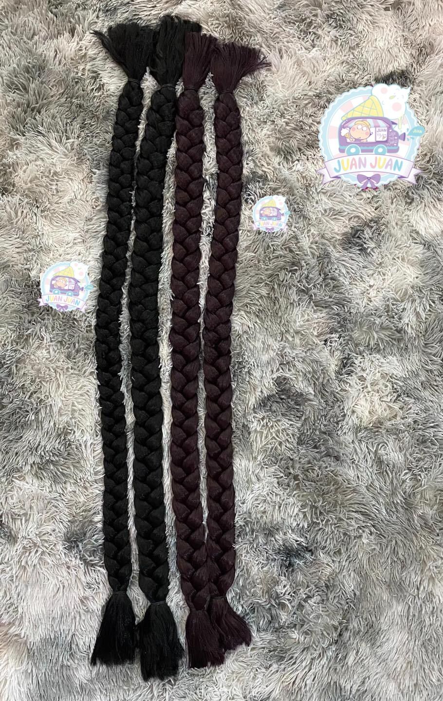 Tóc giả dây tết rít dài 1m1 ❤️FREESHIP❤️ dày 5cm