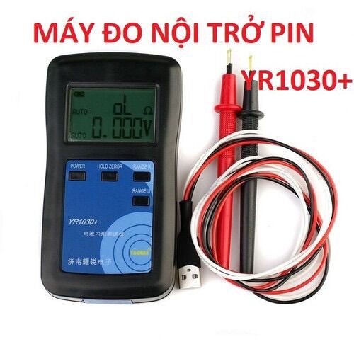 Máy đo nội trở pin YR1030+ giao diện tiếng anh